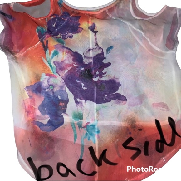 Coral Pencil Skirt With A Off Shoulder Polyester Summer Top - Picture 5 of 5